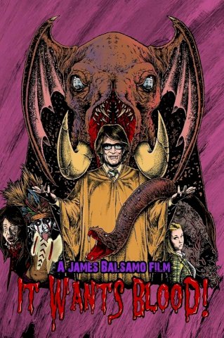 It Wants Blood! - Movie Poster It Wants Blood! - Movie Poster