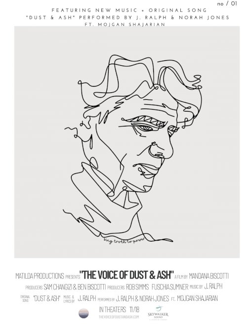 The Voice of Dust and Ash - Movie Poster The Voice of Dust and Ash - Movie Poster