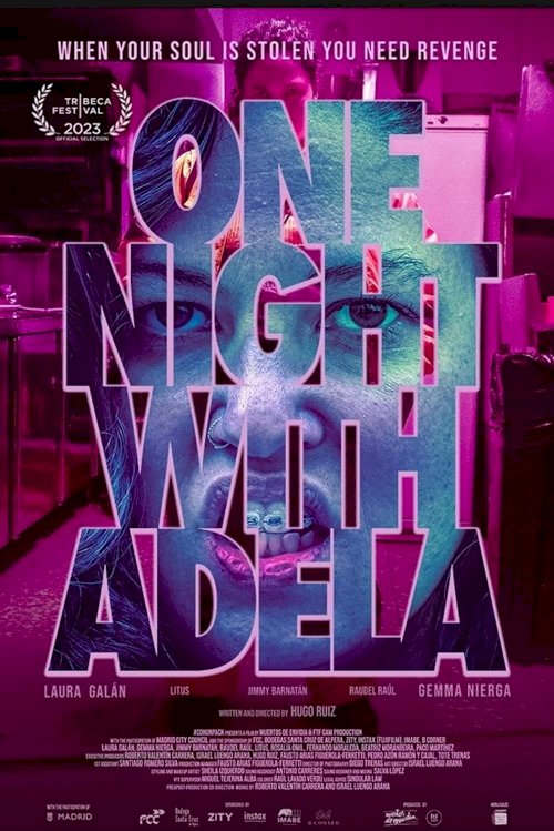 One Night with Adela - Movie Poster One Night with Adela - Movie Poster