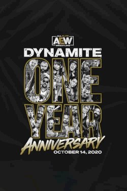 AEW Dynamite Anniversary Show - Movie Poster AEW Dynamite Anniversary Show - Movie Poster