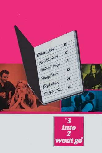 3 Into 2 Won't Go - Movie Poster 3 Into 2 Won't Go - Movie Poster