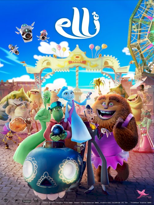 Elli and the Ghostly Ghost Train - Movie Poster Elli and the Ghostly Ghost Train - Movie Poster