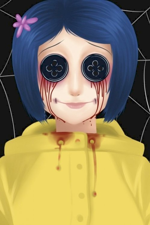 Coraline: Creepy Coraline - Movie Poster Coraline: Creepy Coraline - Movie Poster