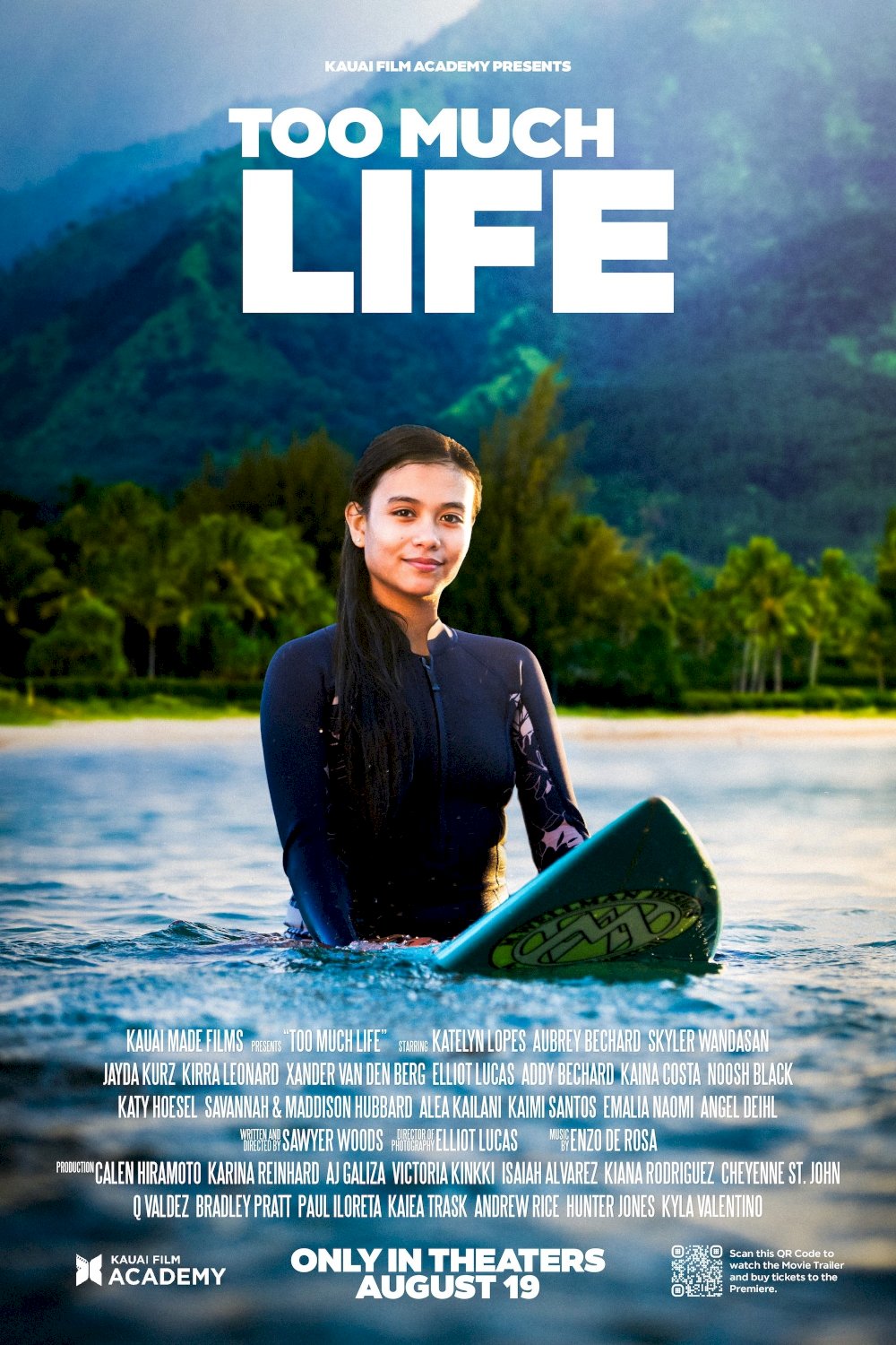 Too Much Life - Movie Poster Too Much Life - Movie Poster