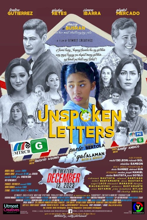 Unspoken Letters - Movie Poster Unspoken Letters - Movie Poster