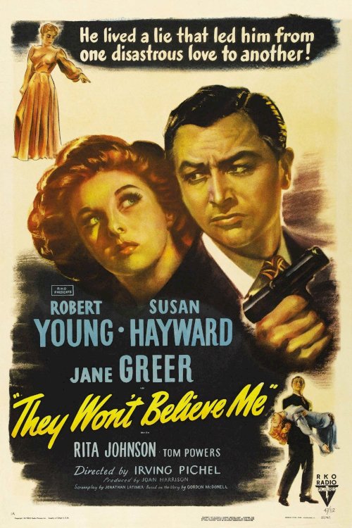 They Won't Believe Me - Movie Poster They Won't Believe Me - Movie Poster