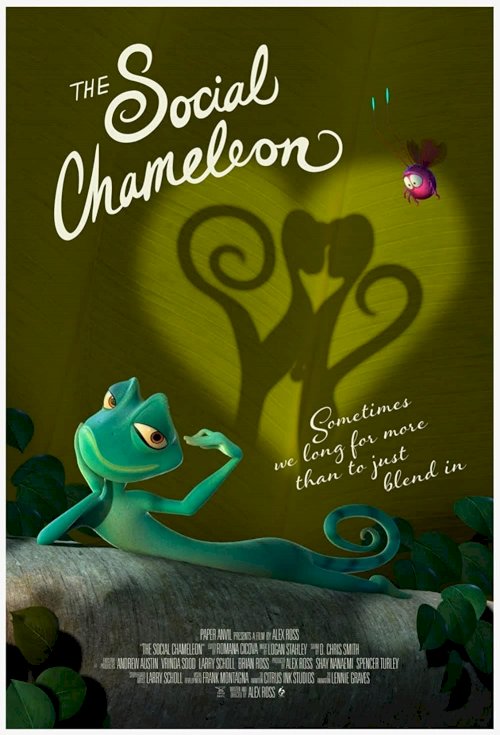 The Social Chameleon - Movie Poster The Social Chameleon - Movie Poster