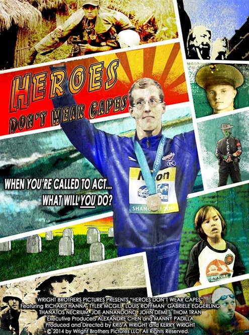 Heroes Don't Wear Capes - Movie Poster Heroes Don't Wear Capes - Movie Poster