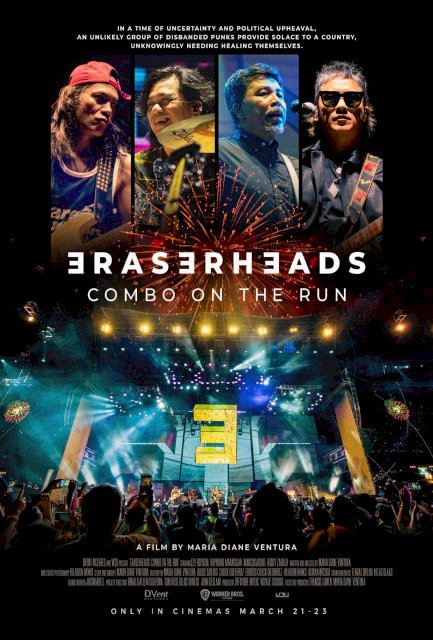 Eraserheads: Combo On The Run - Movie Poster Eraserheads: Combo On The Run - Movie Poster