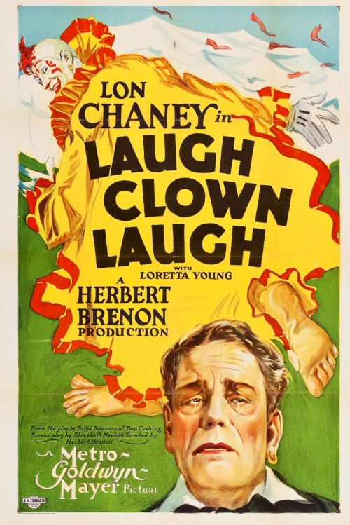 Laugh, Clown, Laugh - Movie Poster Laugh, Clown, Laugh - Movie Poster