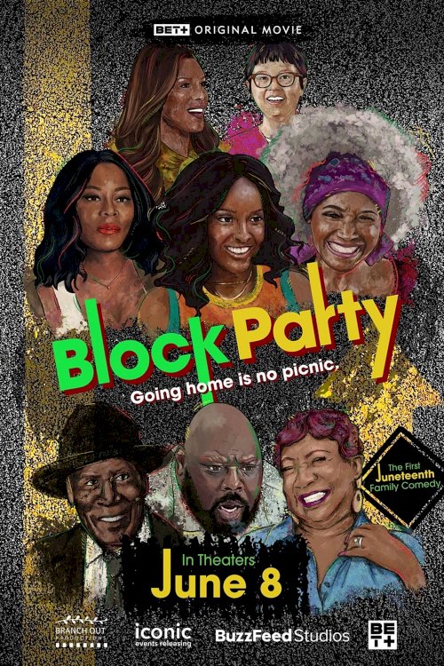 Block Party - Movie Poster Block Party - Movie Poster