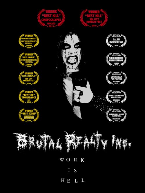 Brutal Realty, Inc. - Movie Poster Brutal Realty, Inc. - Movie Poster