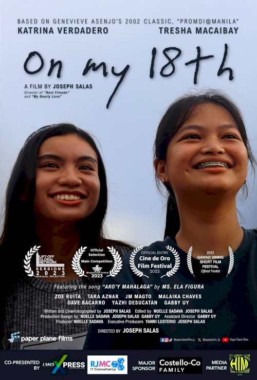 On My 18th - Movie Poster On My 18th - Movie Poster