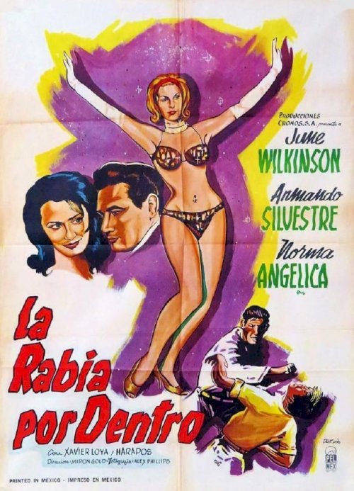 La rabia por dentro - Movie Poster La rabia por dentro - Movie Poster