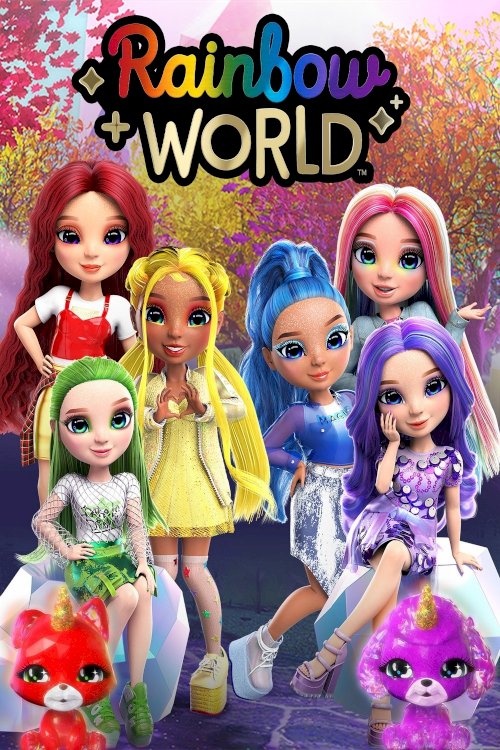 Rainbow High: Rainbow World Movie - Movie Poster Rainbow High: Rainbow World Movie - Movie Poster