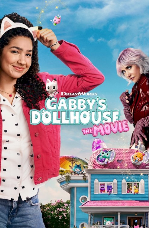 Gabby's Dollhouse: The Movie - Movie Poster Gabby's Dollhouse: The Movie - Movie Poster
