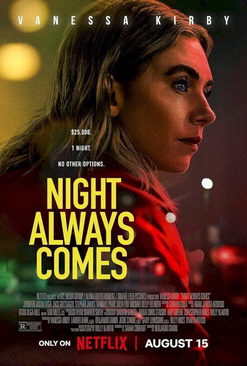 Night Always Comes - Movie Poster Night Always Comes - Movie Poster