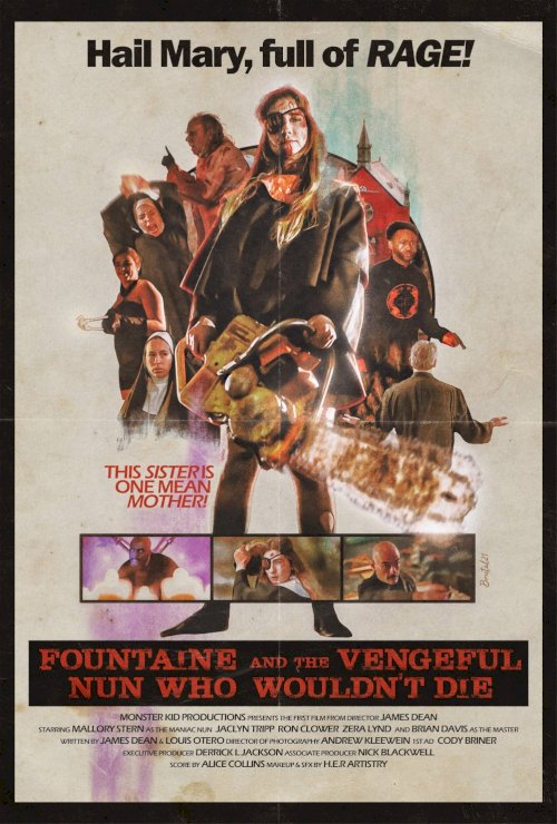 Fountaine and the Vengeful Nun Who Wouldn't Die - Movie Poster Fountaine and the Vengeful Nun Who Wouldn't Die - Movie Poster