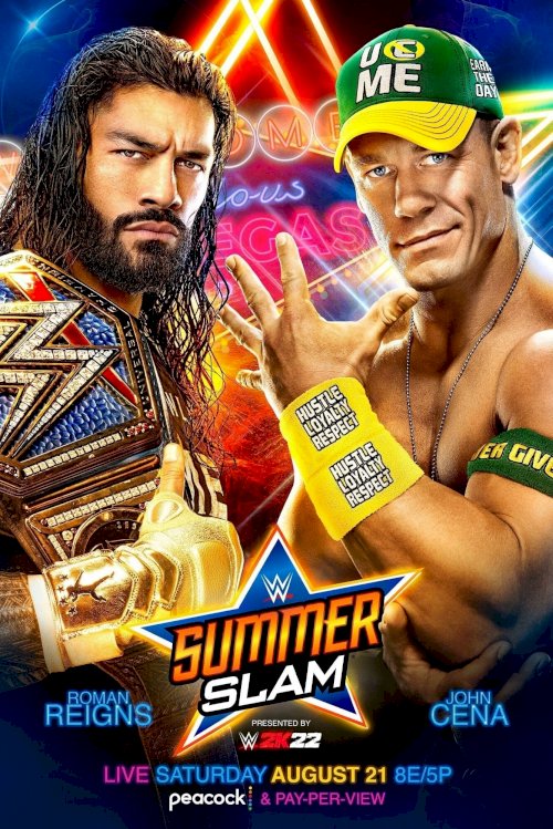 WWE SummerSlam 2021 - Movie Poster WWE SummerSlam 2021 - Movie Poster