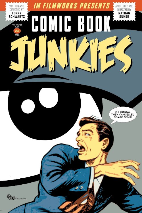 Comic Book Junkies - Movie Poster Comic Book Junkies - Movie Poster