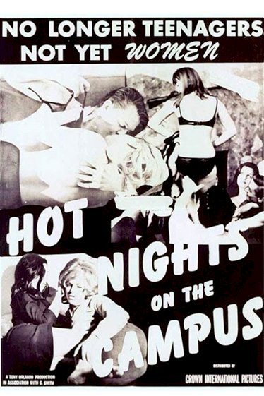 Hot Nights on the Campus - Movie Poster