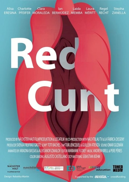 Red Cunt - Movie Poster Red Cunt - Movie Poster