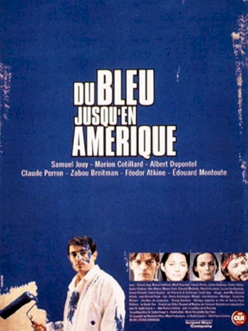 Blue Away to America - Movie Poster Blue Away to America - Movie Poster
