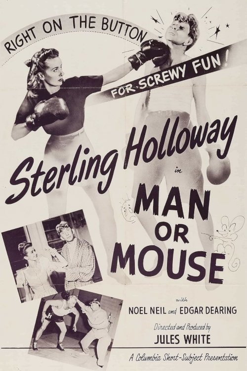Man or Mouse - Movie Poster Man or Mouse - Movie Poster