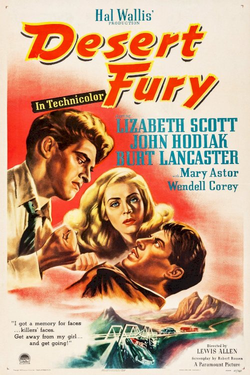 Desert Fury - Movie Poster Desert Fury - Movie Poster