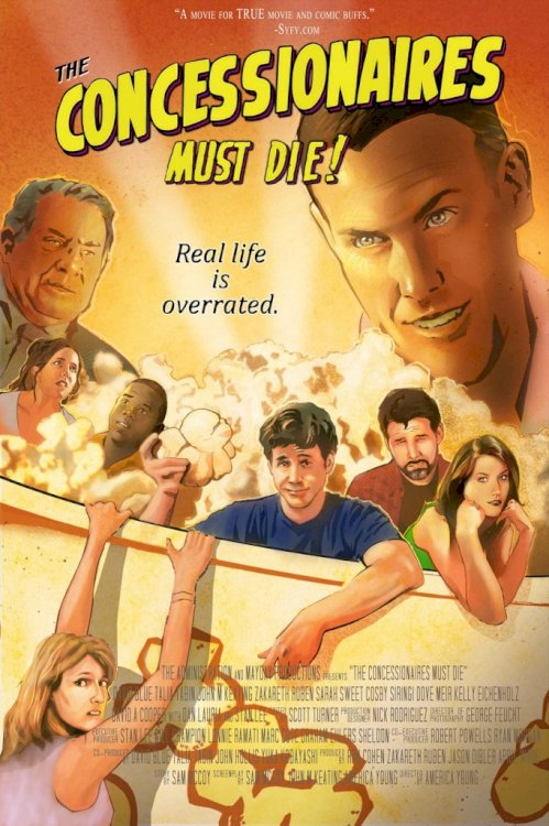 The Concessionaires Must Die! - Movie Poster The Concessionaires Must Die! - Movie Poster