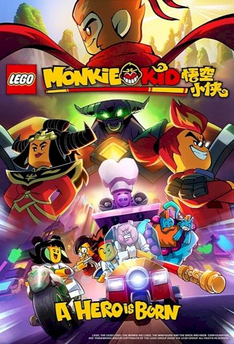 LEGO Monkie Kid: A Hero Is Born - Movie Poster LEGO Monkie Kid: A Hero Is Born - Movie Poster