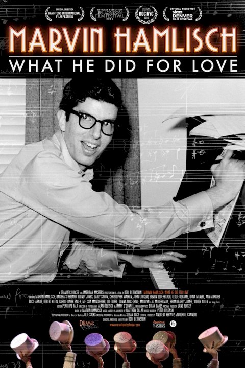 Marvin Hamlisch: What He Did For Love - Movie Poster Marvin Hamlisch: What He Did For Love - Movie Poster