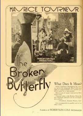 The Broken Butterfly - Movie Poster The Broken Butterfly - Movie Poster