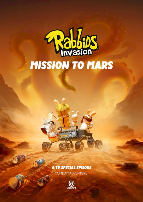 Rabbids Invasion - Mission To Mars - Movie Poster Rabbids Invasion - Mission To Mars - Movie Poster