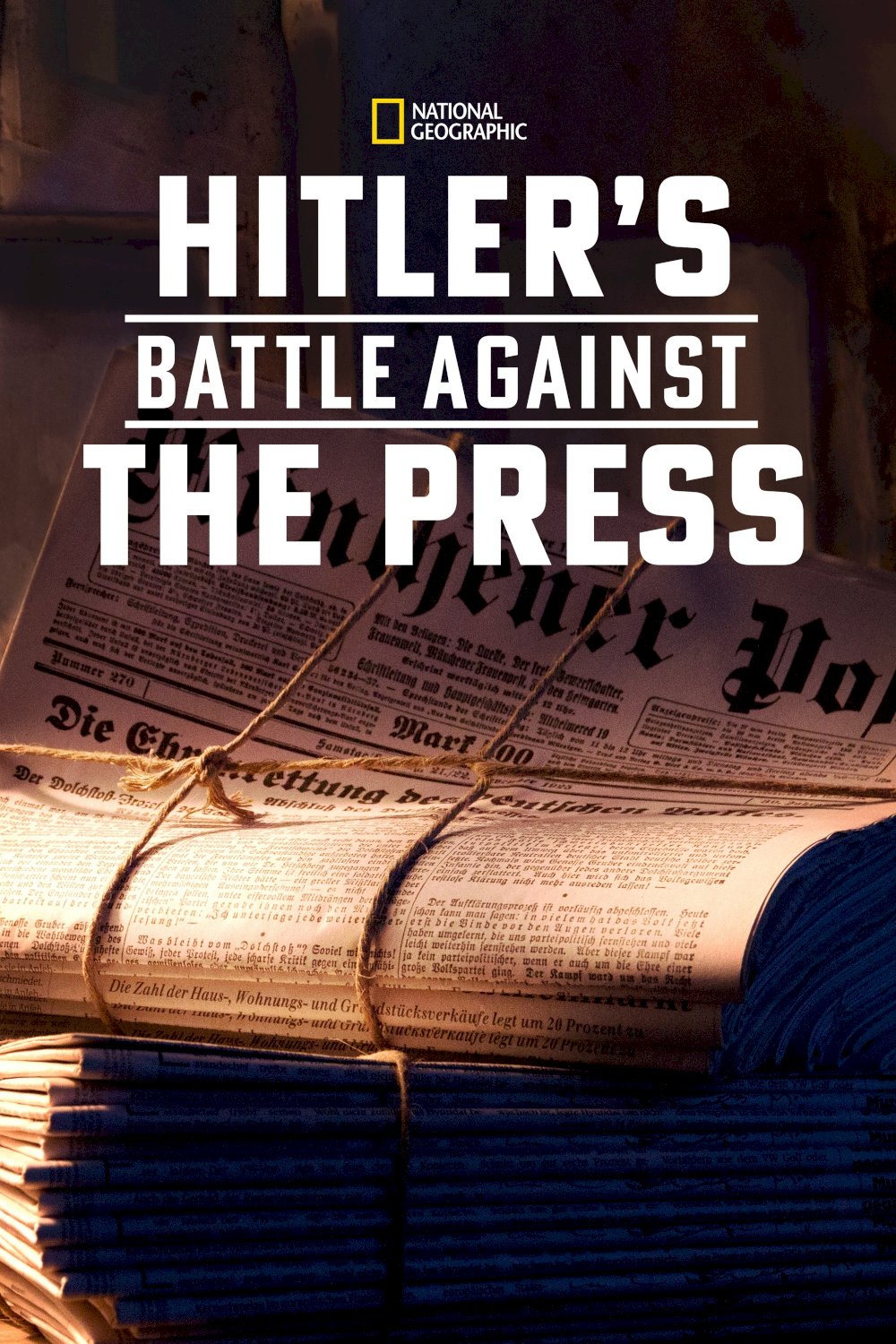 Hitler's Battle Against the Press - Movie Poster Hitler's Battle Against the Press - Movie Poster