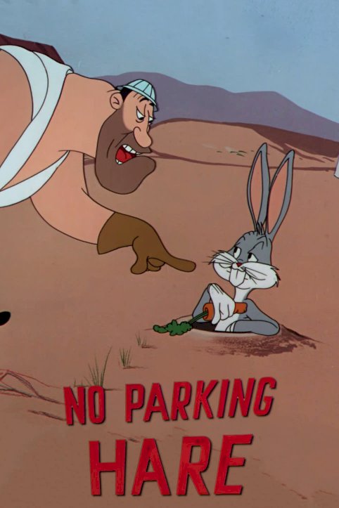 No Parking Hare - Movie Poster No Parking Hare - Movie Poster