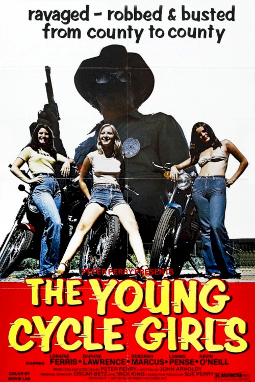 The Young Cycle Girls - Movie Poster The Young Cycle Girls - Movie Poster