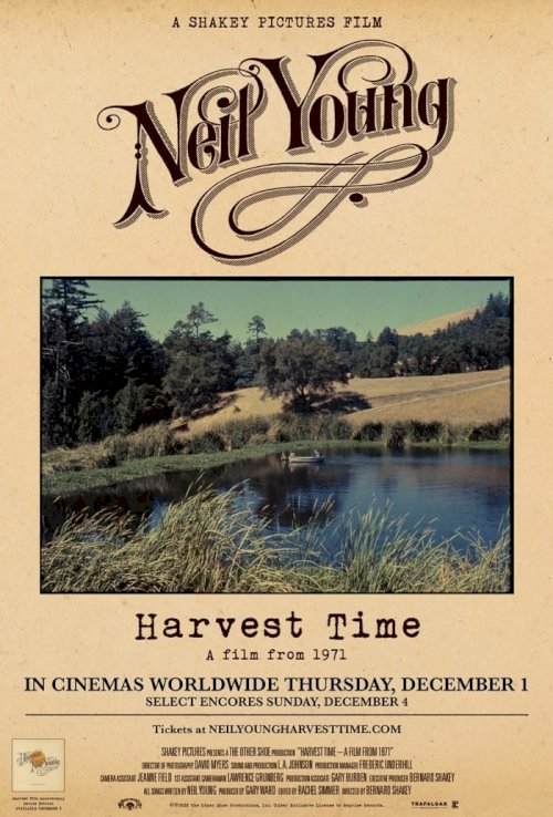 Neil Young: Harvest Time - Movie Poster Neil Young: Harvest Time - Movie Poster