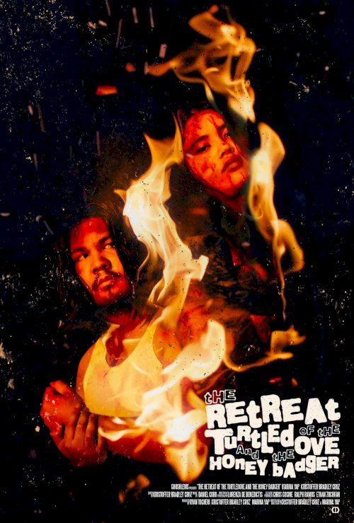 The Retreat of the Turtledove and the Honey Badger - Movie Poster The Retreat of the Turtledove and the Honey Badger - Movie Poster