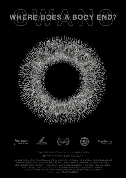 Swans: Where Does a Body End? - Movie Poster Swans: Where Does a Body End? - Movie Poster