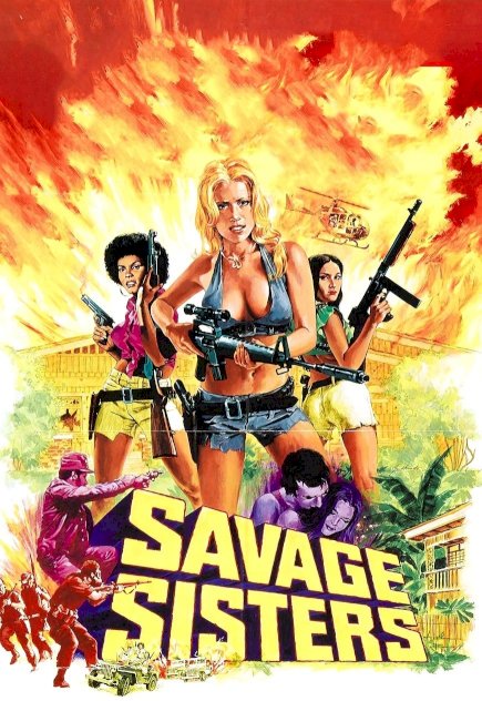 Savage Sisters - Movie Poster Savage Sisters - Movie Poster