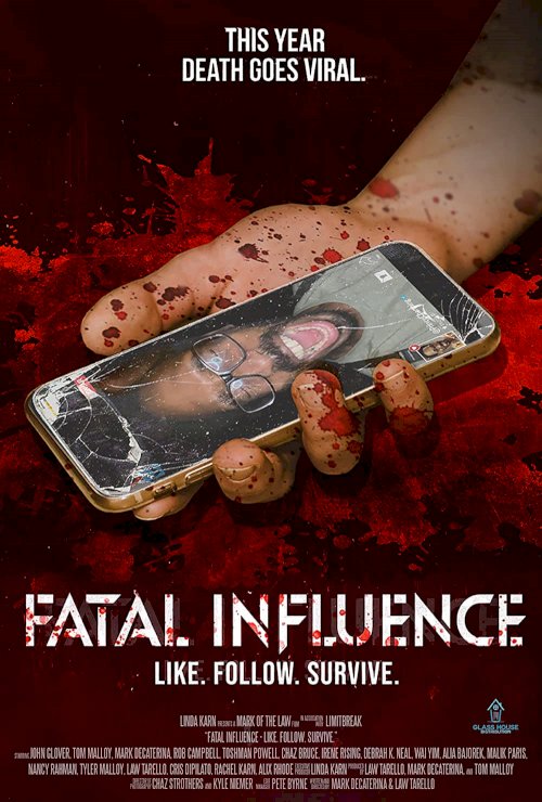 Fatal Influence: Like. Follow. Survive. - Movie Poster Fatal Influence: Like. Follow. Survive. - Movie Poster