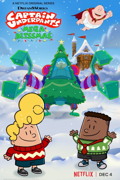 Captain Underpants: Mega Blissmas - Movie Poster Captain Underpants: Mega Blissmas - Movie Poster