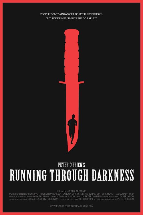 Running Through Darkness - Movie Poster Running Through Darkness - Movie Poster