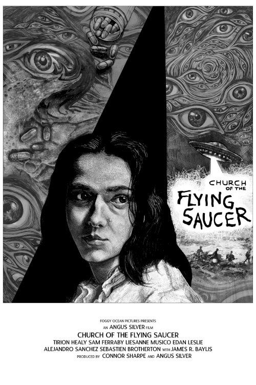 Church of the Flying Saucer - Movie Poster Church of the Flying Saucer - Movie Poster
