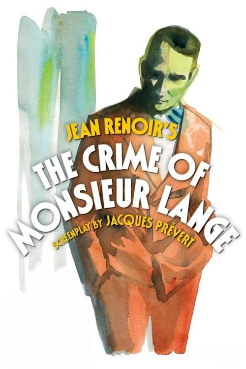 The Crime of Monsieur Lange - Movie Poster The Crime of Monsieur Lange - Movie Poster