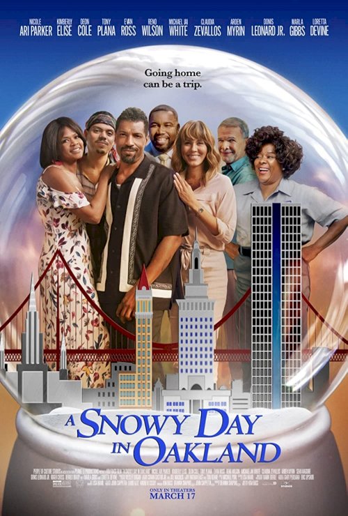 A Snowy Day in Oakland - Movie Poster A Snowy Day in Oakland - Movie Poster