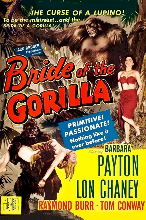 Bride of the Gorilla - Movie Poster Bride of the Gorilla - Movie Poster