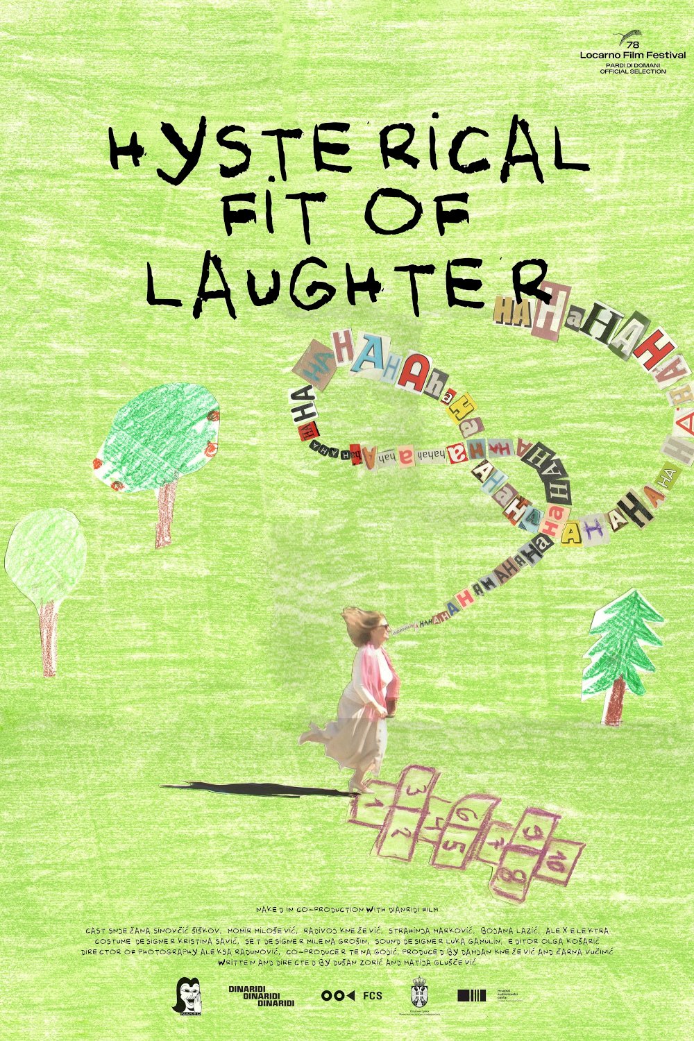 Hysterical Fit of Laughter - Movie Poster Hysterical Fit of Laughter - Movie Poster
