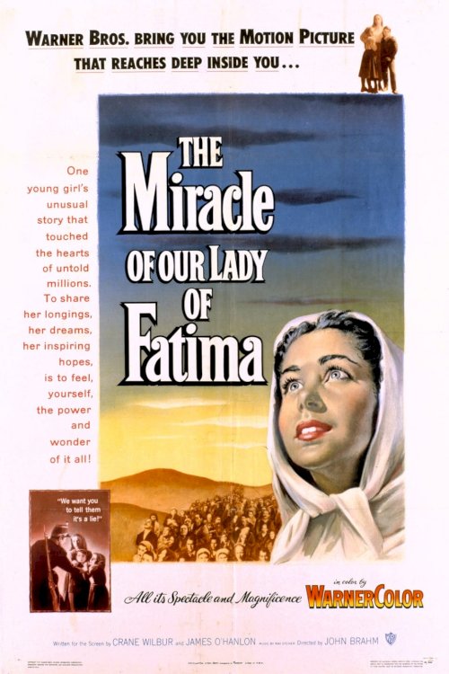 The Miracle of Our Lady of Fatima - Movie Poster The Miracle of Our Lady of Fatima - Movie Poster